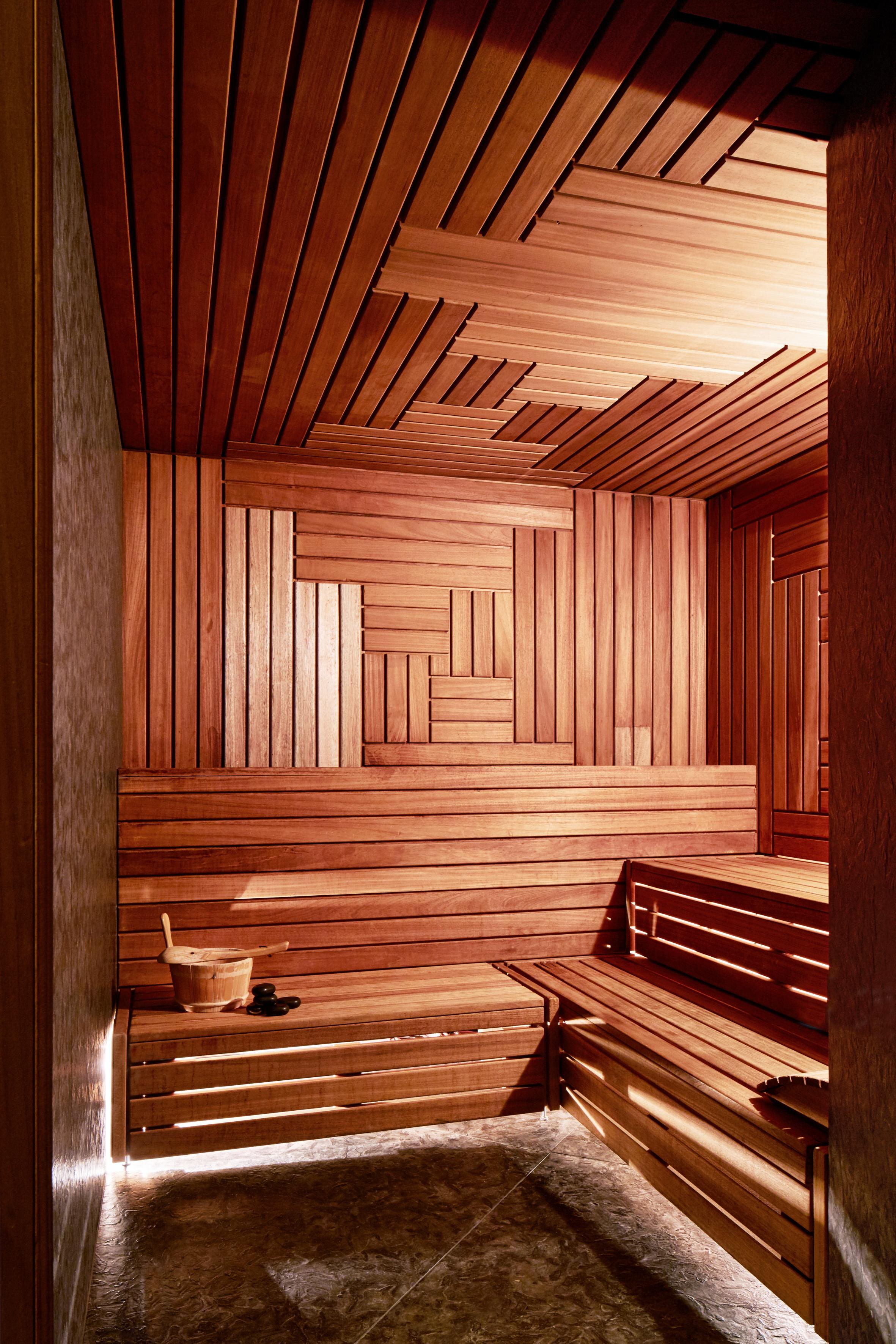 Armani Hotel Dubai Exterior photo A Finnish sauna