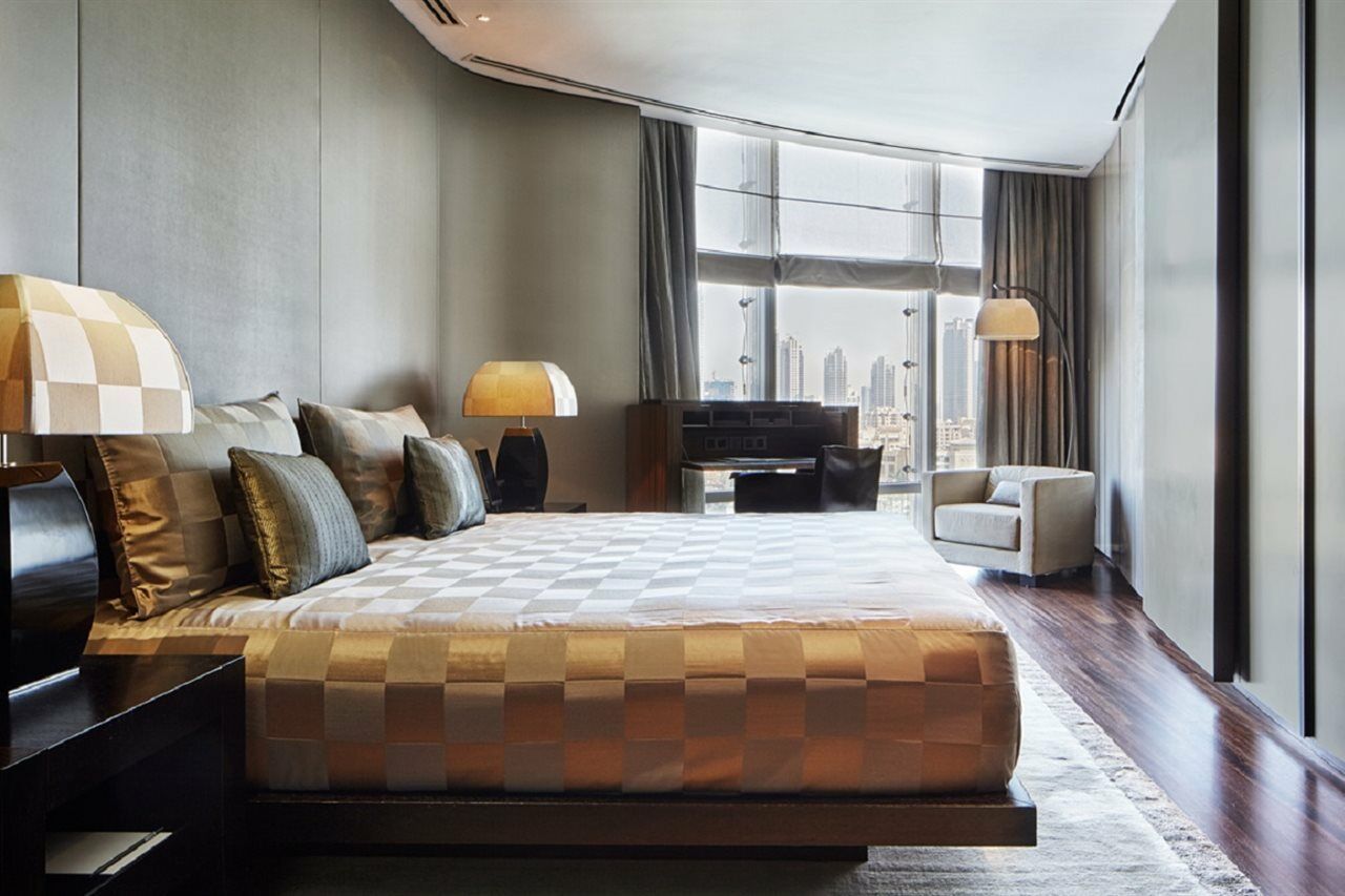 Armani Hotel Dubai Exterior photo A bedroom at The Ritz-Carlton, Shanghai